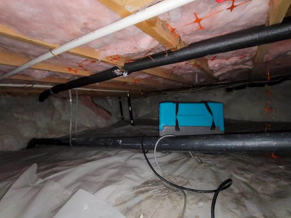 Crawl Space Water Remediation in Odessa